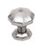 From The Anvil Octagonal Cabinet Knob with Backplate - Natural Smooth