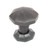 From The Anvil Octagonal Cabinet Knob with Backplate - Beeswax