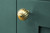 From The Anvil Spiral Cabinet Knob - Unlacquered Polished Brass