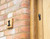 From The Anvil Oval Covered Escutcheon Keyhole Cover - 51 x 31mm - Black