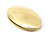 From The Anvil Oval Covered Escutcheon Keyhole Cover - 50 x 29mm - Aged Brass
