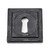 From The Anvil Square Escutcheon Keyhole Cover - 53 x 53mm - External Beeswax