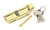 From The Anvil Euro Cylinder (1A) with Thumbturn - 5 Pin/80mm (40/40) - Polished Brass
