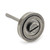 From The Anvil Round Art Deco Privacy Turn - 53mm/5mm Spindle - Pewter Patina