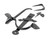 From The Anvil Gothic XL Thumblatch - 216mm - Black