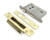 From The Anvil Hard Sprung Skeleton Key Mortice Lock - 5 Lever - 44mm Backet - Polished Brass