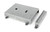 From The Anvil Rim Lock & Cover - Reversible - 154 x 116mm - Pewter Patina