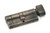 From The Anvil Euro Cylinder (1A) with Thumbturn - 5 Pin/70mm (35/35) - Pewter Patina