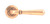 From The Anvil Newbury Plain Lever Door Handle - Round Rosette - 53mm - Polished Bronze