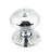 From The Anvil Prestbury Mortice Door Knob - 63mm - Chrome