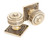 From The Anvil Tewkesbury Door Knob - 63mm - Aged Brass