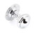 From The Anvil Brockworth Door Knob - 62mm - Chrome