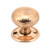From The Anvil Hammered Mushroom Mortice Door Knob - 51mm - Polished Bronze