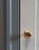 From The Anvil Hammered Mushroom Mortice Door Knob - 51mm - Polished Bronze