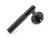From The Anvil Brompton Beehive Lever Door Handle - Round Rosette - 53mm - Black
