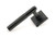 From The Anvil Brompton Square Lever Door Handle - Square Rosette - 53mm - Black