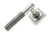 From The Anvil Brompton Square Lever Door Handle - Square Rosette - 53mm - Pewter Patina