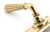 From The Anvil Hinton Lever Door Handle - 152 x 50mm - Aged Brass
