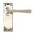 From The Anvil Newbury Lever Door Handle - 152 x 50mm - Polished Nickel