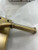 (Seconds) - Grandeur Georgetown Lever Door Handle - Fifth Avenue Plate - 184 x 64mm - Vintage Brass - Privacy