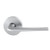 Gainsborough QuickFix Avant Sierra Lever Door Handle - 64mm - Brushed Satin Chrome