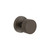 Viaggio Circolo Door Knob - Circolo Linen Rosette - 64mm - Titanium Grey