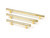 From The Anvil Kelso Cabinet Pull Handle - Unlacquered Polished Brass