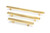 From The Anvil Scully Cabinet Pull Handle - Aged Brass