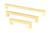 From The Anvil Albers Cabinet Pull Handle - Unlacquered Polished Brass