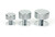 From The Anvil Brompton Cabinet Knob with Round Backplate - Chrome