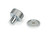 From The Anvil Brompton Cabinet Knob with Round Backplate - Chrome