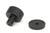 From The Anvil Brompton Cabinet Knob with Round Backplate - Matte Black