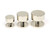 From The Anvil Kelso Cabinet Knob with Round Backplate - Polished Nickel