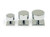 From The Anvil Kelso Cabinet Knob with Square Backplate - Chrome