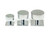 From The Anvil Judd Cabinet Knob with Square Backplate - Chrome