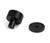 From The Anvil Judd Cabinet Knob with Round Backplate - Matte Black