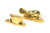 From The Anvil Grub Screw Locking Sash Window Fastener - 64 x 15mm - Unlacquered Polished Brass