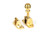 From The Anvil Prestbury Brighton Sash Window Fastener - 55 x 21mm - Unlacquered Polished Brass
