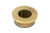 From The Anvil Round Sliding Door Edge Pull - 34mm - Aged Brass