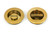 From The Anvil Plain Round Cavity Sliding Door Handle - Privacy Set - Aged Brass