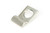 From The Anvil Pull Handle with Cylinder Hole - 81 x 50mm - 316 Polished Stainless Steel