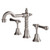 Fienza Modern Vintage Lillian Basin Tap - Metal Levers - Swivel Spout - Brushed Nickel