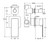 Fienza Tono Wall Mixer & Diverter - Square Plates - Brushed Nickel