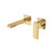Fienza Tono Wall Mounted Bath or Basin Mixer Tap - Square Plates - Urban Brass