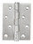 N2Lok Ball Bearing Pin Hinge - 100 x 75mm - Stainless Steel (Pair)