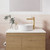 Fienza Reba Mini Above Counter Bathroom Basin - 310 x 110 x 310mm - Glossy White