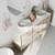 RAK Cloud Above Counter Bathroom Basin - 580 x 150 x 400mm - Matte White