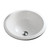RAK Emma Fully Inset Bathroom Basin - 404 x 193 x 404mm - White