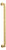 Iver Brunswick Pull Handle - Brushed Gold PVD