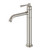Phoenix Cromford Tall Basin Mixer Tap - Fixed Spout - Brushed Nickel